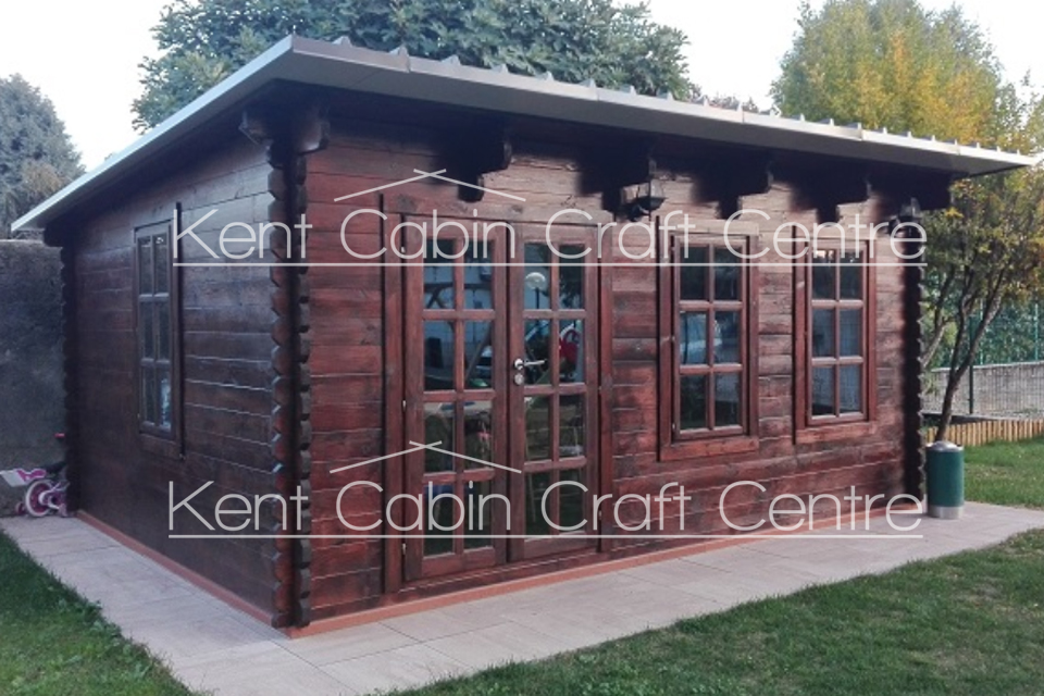 Image of the Atlant Log Cabin - Kent Cabin Craft Centre