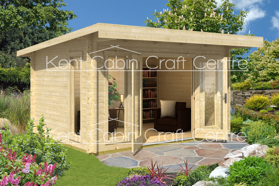 Image of the Barbados Log Cabin - Kent Cabin Craft Centre