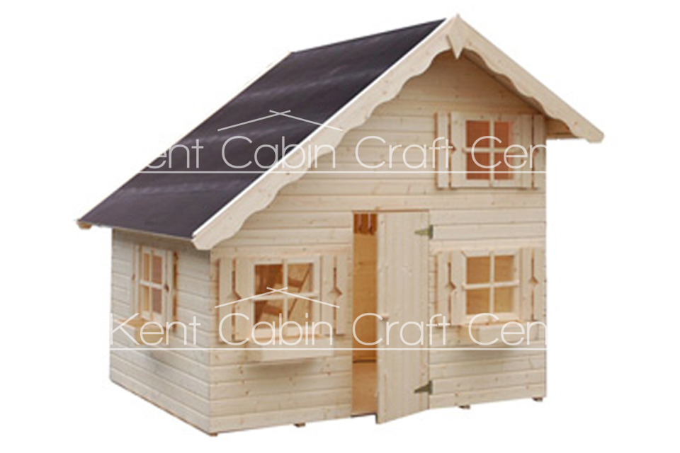 Image of the Beavers Playhouse Log Cabin - Kent Cabin Craft Centre