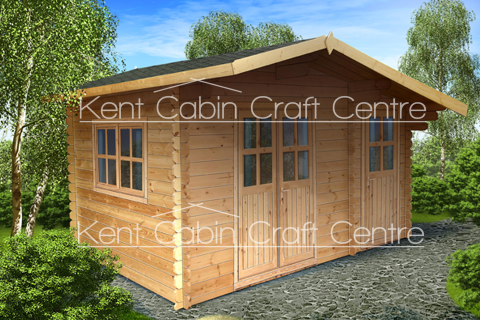 Image of the Iowa Log Cabin - Kent Cabin Craft Centre