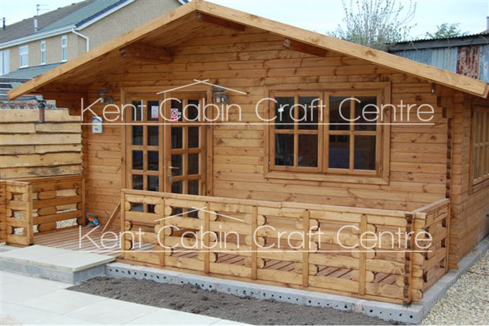 Image of the New Hampshire Log Cabin - Kent Cabin Craft Centre