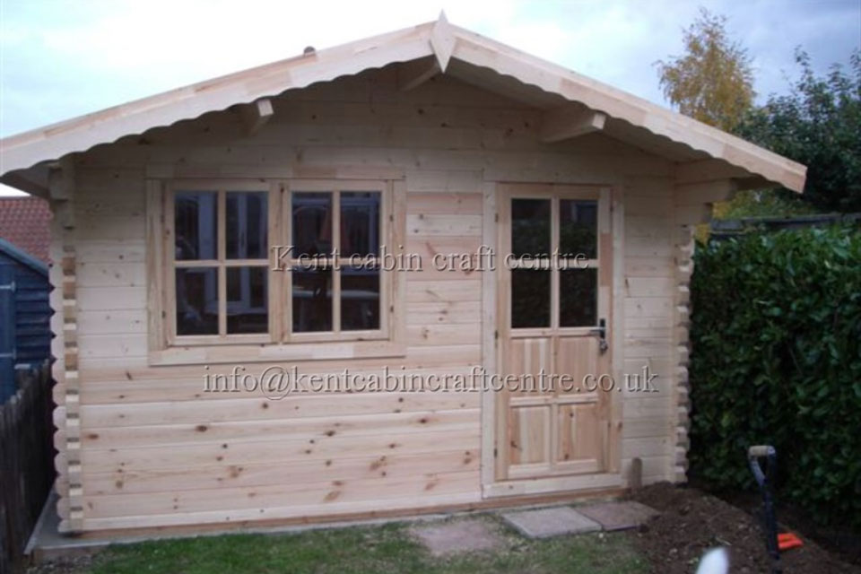 Image of the Oklahoma Log Cabin - Kent Cabin Craft Centre