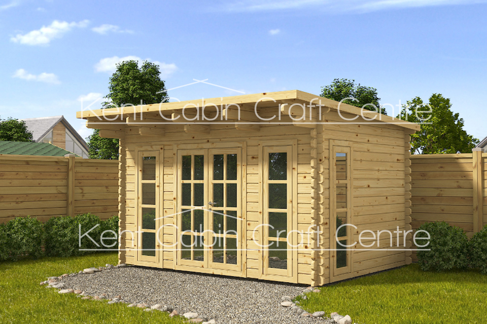Image of the Haven Log Cabin - Kent Cabin Craft Centre