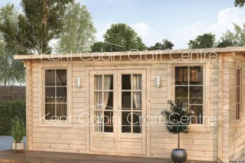 Image of the Torino Log Cabin - Kent Cabin Craft Centre