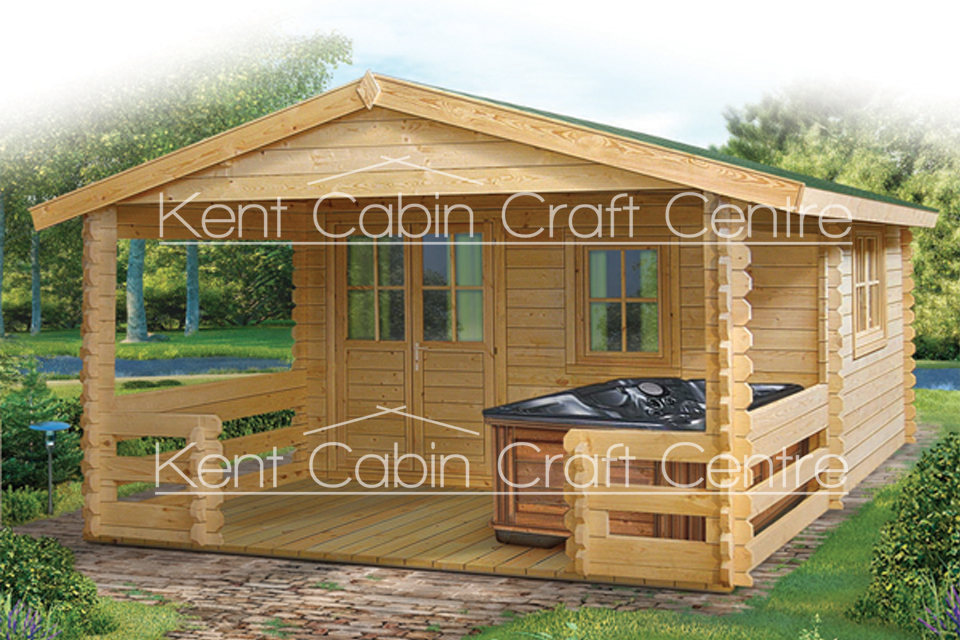 Image of the Vermont Log Cabin - Kent Cabin Craft Centre