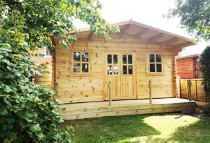 Kent Cabin Craft Centre - Decking
