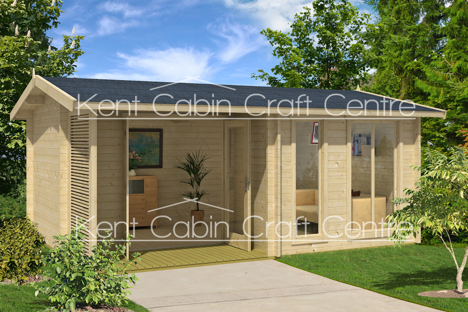 Image of the Brighton Log Cabin - Kent Cabin Craft Centre