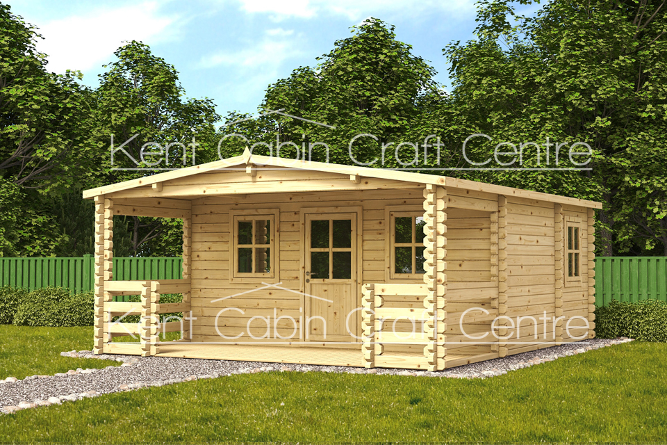 Image of the Hastings Log Cabin - Kent Cabin Craft Centre
