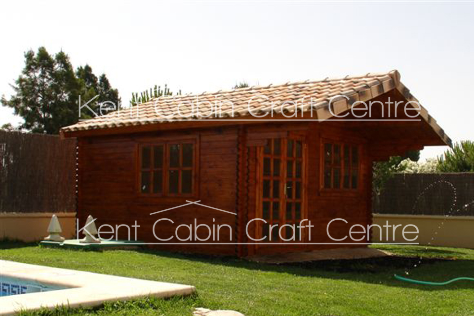 Image of the New Hampshire Log Cabin - Kent Cabin Craft Centre