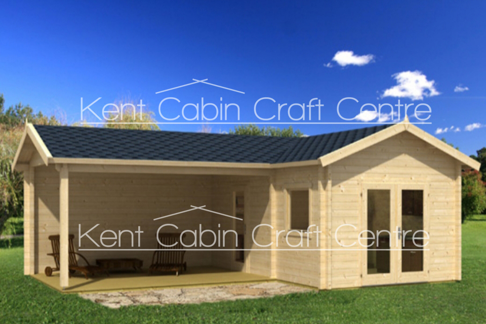 Image of the Orinoco Log Cabin - Kent Cabin Craft Centre