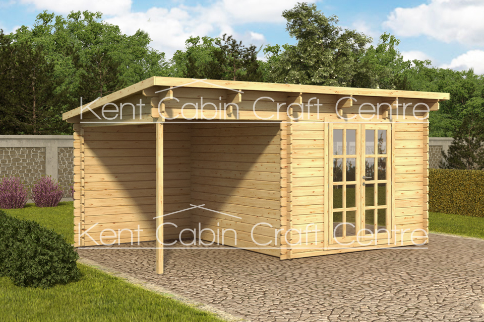 Image of the Scottsdale Log Cabin - Kent Cabin Craft Centre