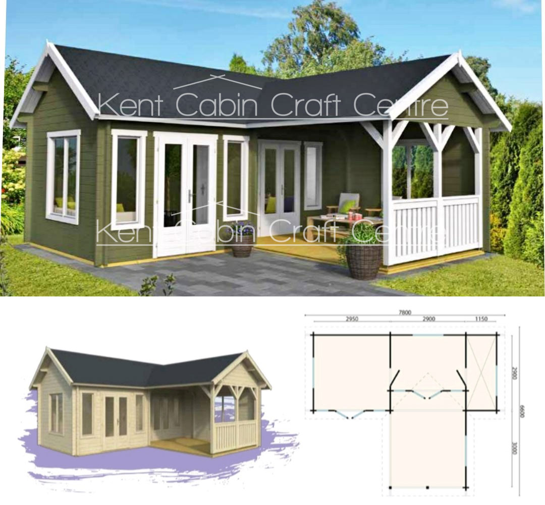 Veranda Kent Cabin Craft Centre