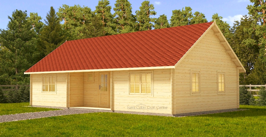 Image of the lucas Log Cabin - Kent Cabin Craft Centre