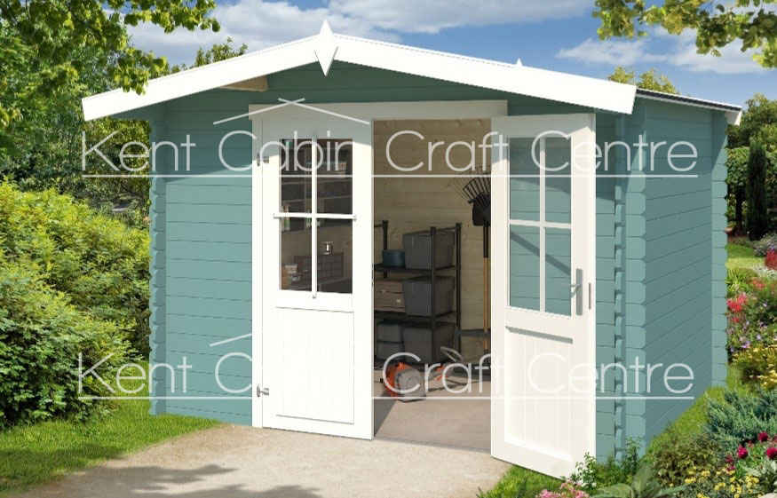 Image of the Codey Log Cabin - Kent Cabin Craft Centre