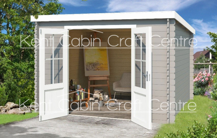 Image of the Nova Log Cabin - Kent Cabin Craft Centre