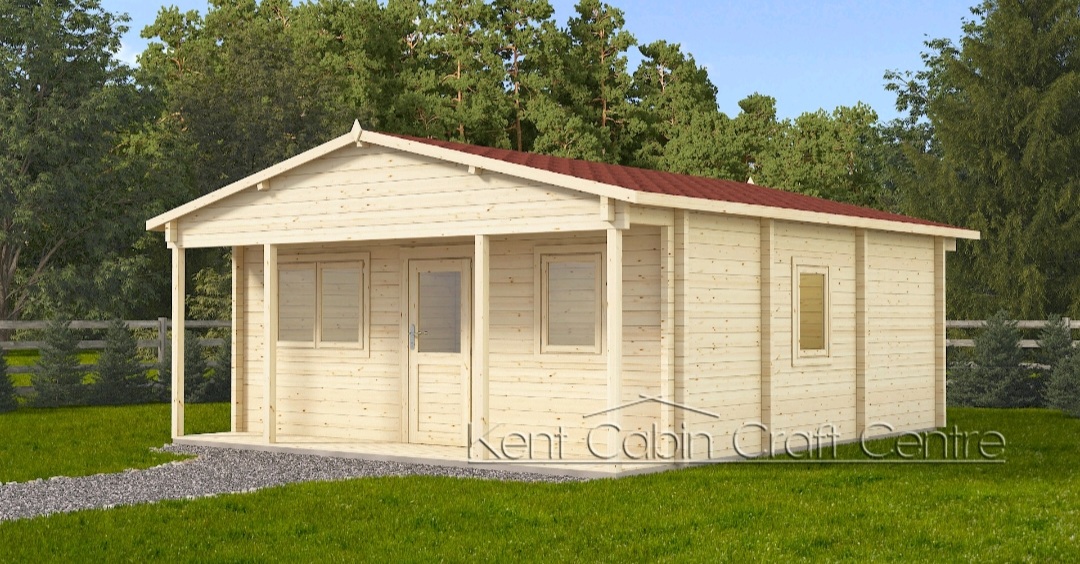 Image of the Oakwood Log Cabin - Kent Cabin Craft Centre