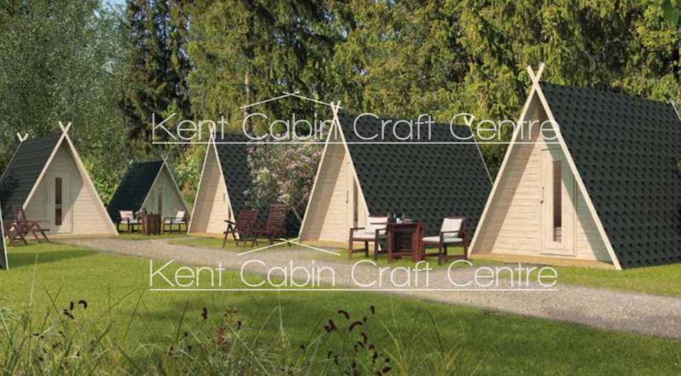 Image of the Camping Pod 400 - Kent Cabin Craft Centre