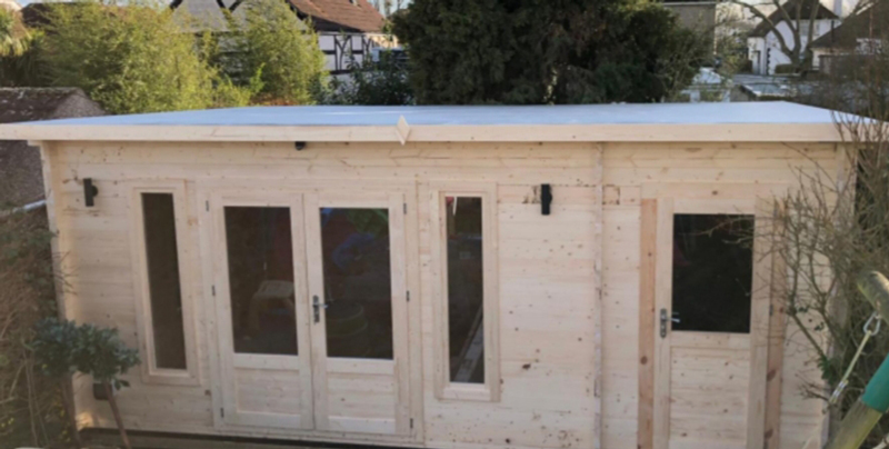 Photo of cabin installed by Kent Cabin Craft Centre - Ayden Chingford