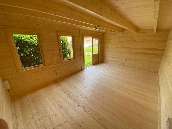 Photo of cabin installed by Kent Cabin Craft Centre - Broadstairs