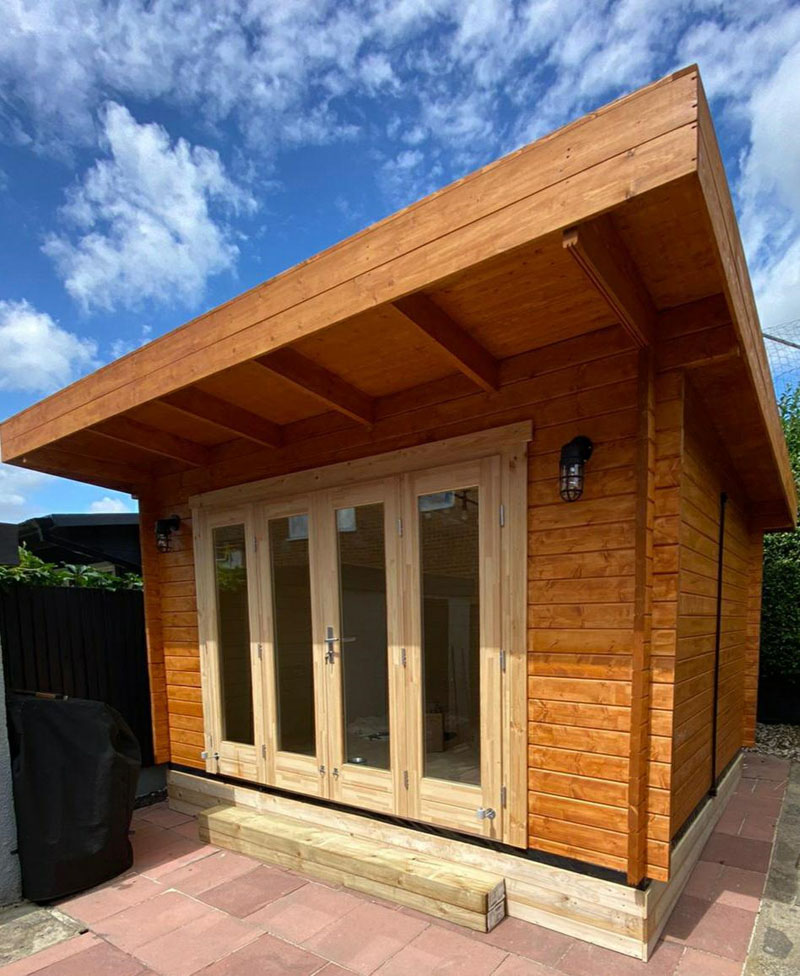 Photo of cabin installed by Kent Cabin Craft Centre - Mark