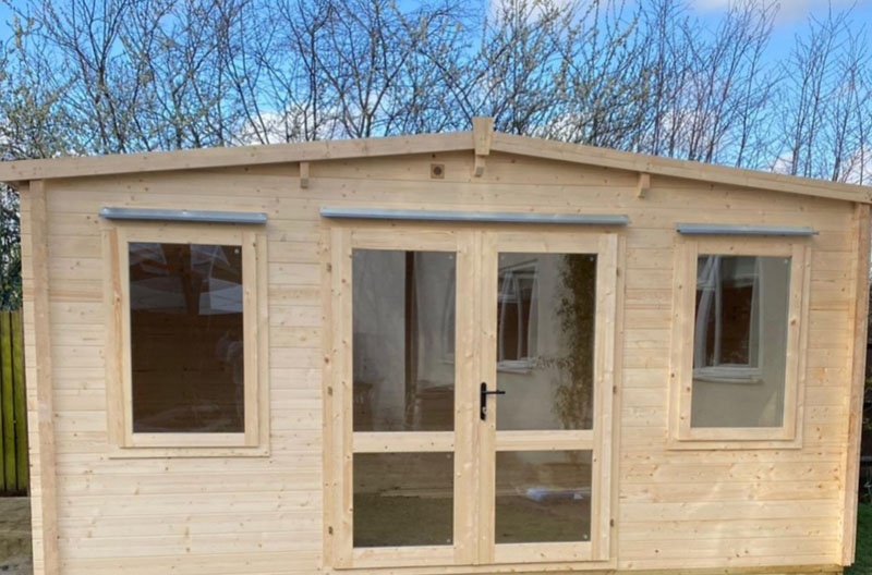 Photo of cabin installed by Kent Cabin Craft Centre - Annette